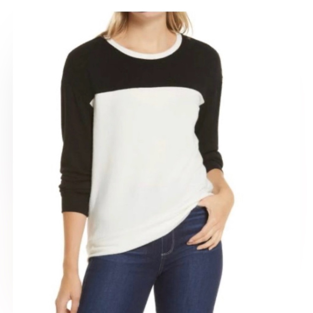 BNWT Color Block Sweater, XS, Gibson